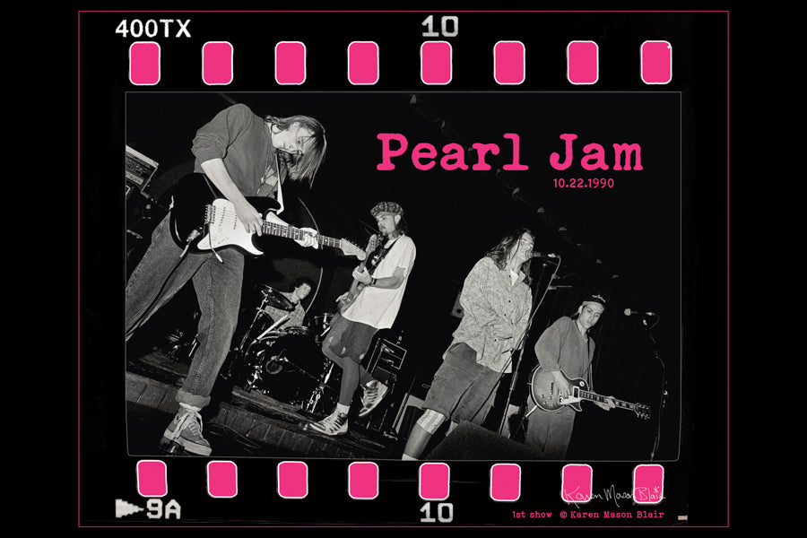 Pearl Jam 1st show Poster