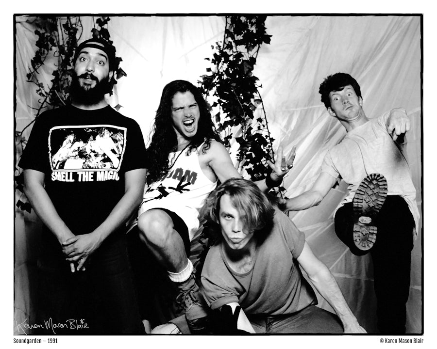 Soundgarden photo 8x10 signed  old school promo 1991