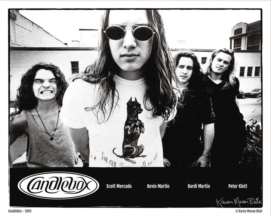 Candlebox photo 8x10 signed  old school promo - 1993